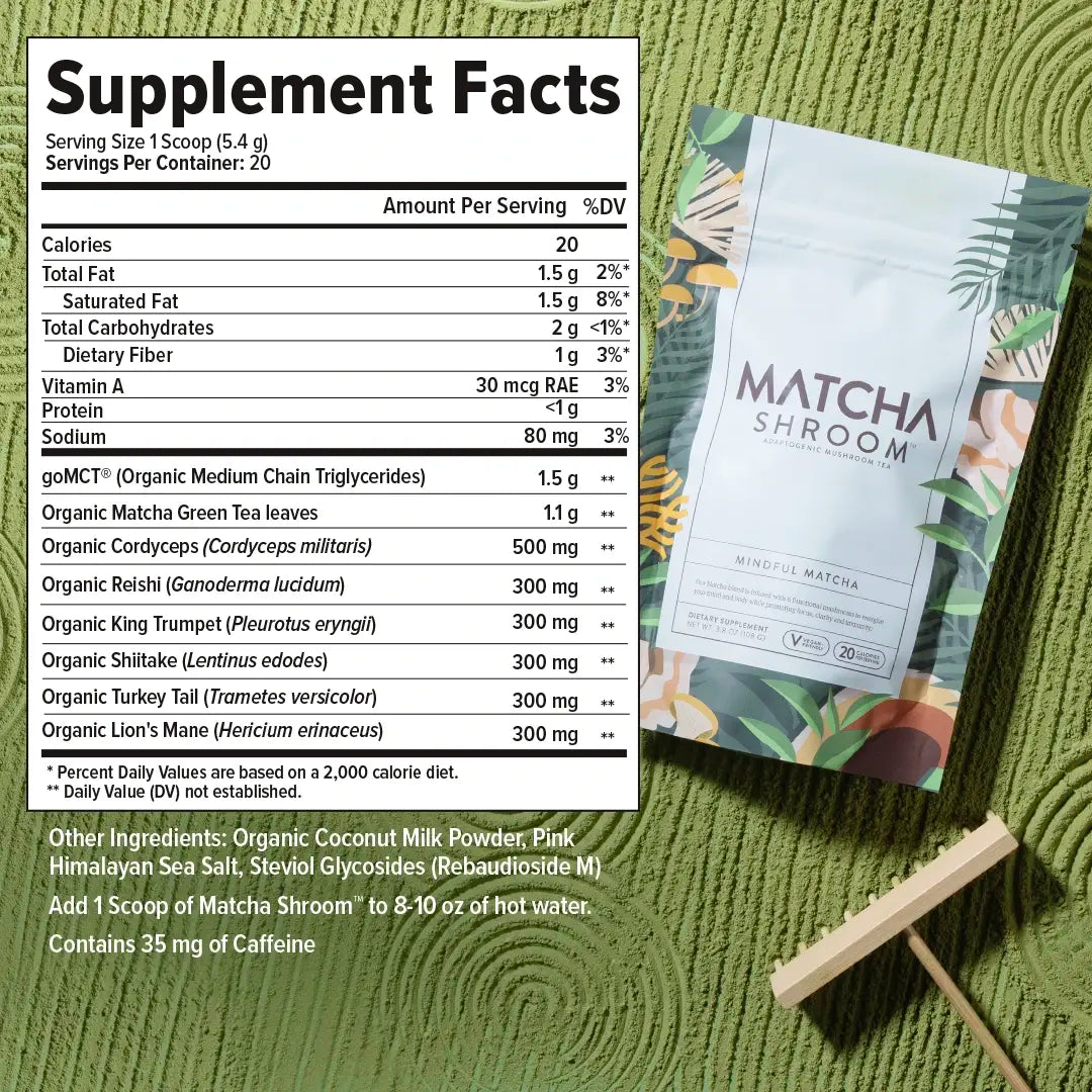 Matcha Shroom™ Buy 1 Get 2 Free