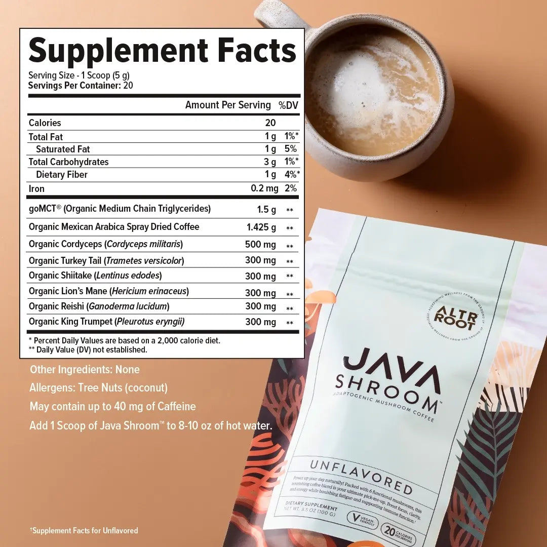 Java Shroom™ Buy 1 Get 2 Free